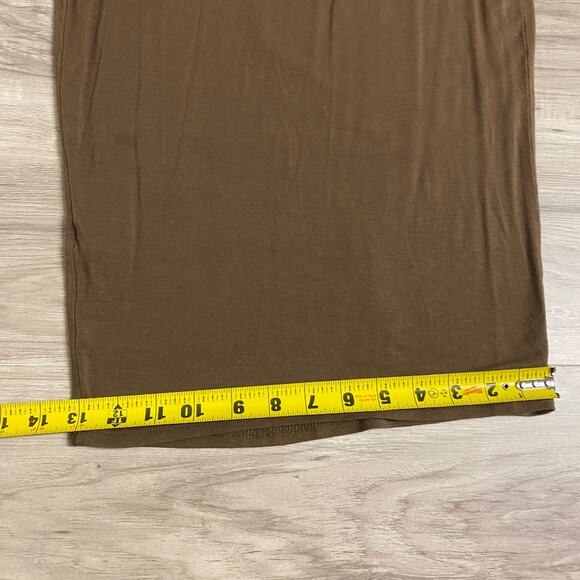 Amore All.F.Y. Women's Short Sleeve Ruched Waist Midi Bodycon Dress - Sm… - Picture 7 of 9